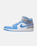 Jordan 1 "University Blue Grey" Mid /factory outlet edition